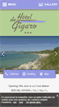 Mobile Screenshot of hotel-gigaro.com